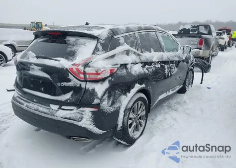 2015 Nissan Murano Sl from USA, damaged, VIN 5N1AZ2MH1FN267239